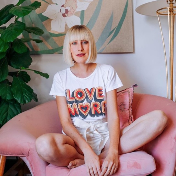 Love More Dazey LA T-Shirt White - Picture 5 of 6